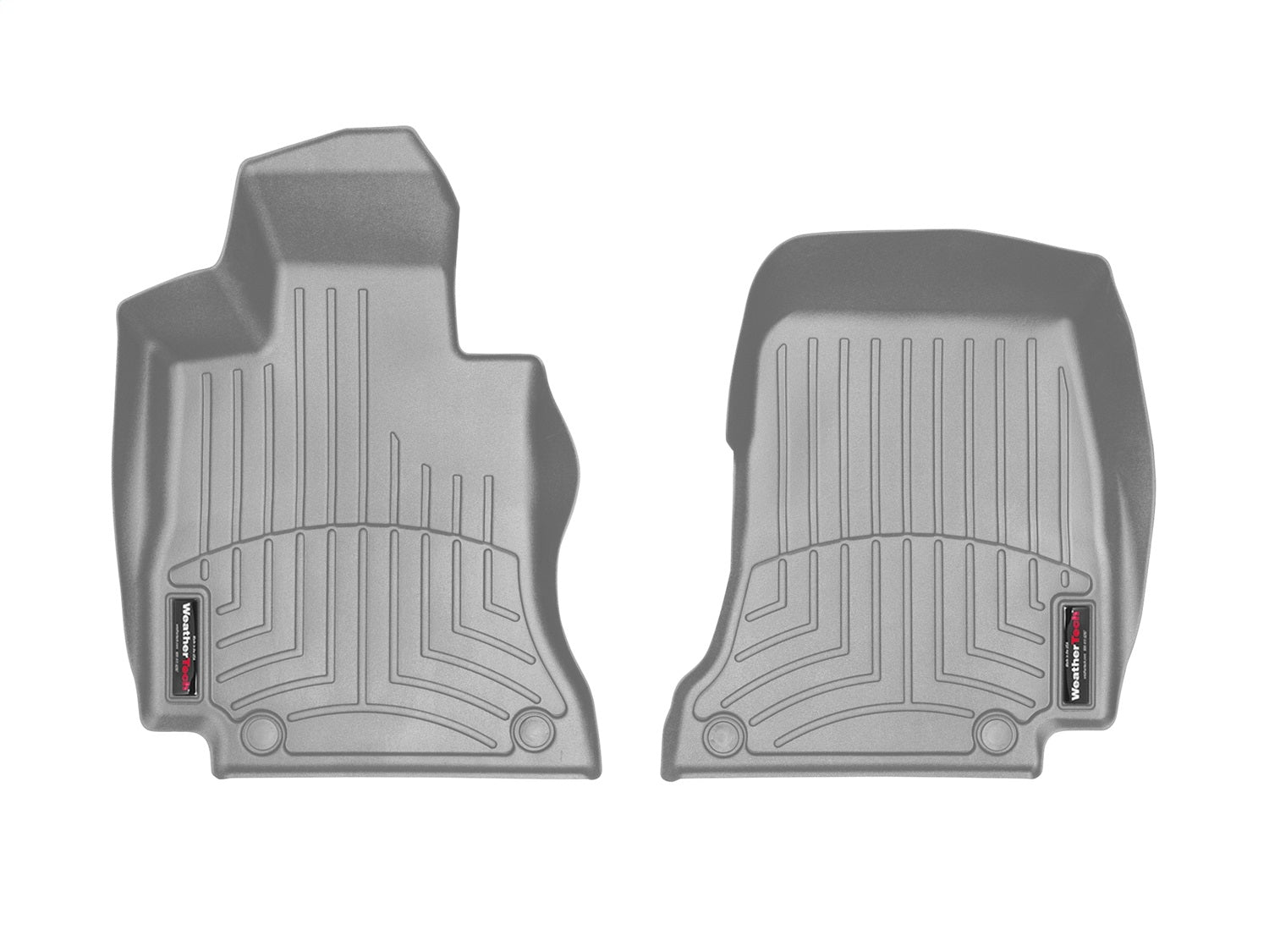 Weathertech - FloorLiner™ DigitalFit® Gray Front & Rear Set 19-23 Mercedes Benz CLS - 461494-1-2