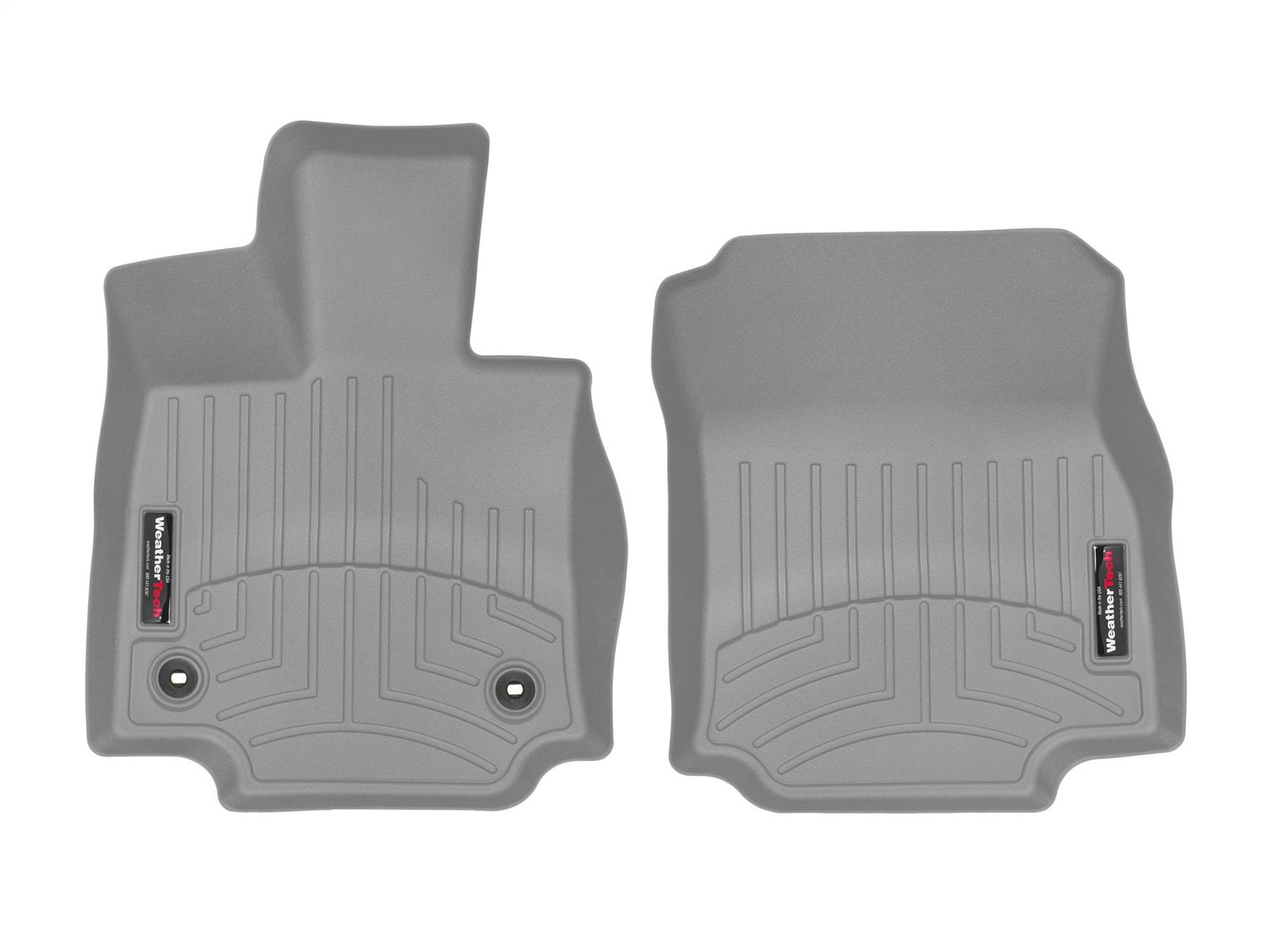 Weathertech - FloorLiner™ DigitalFit® Gray Front & Rear Set 19-25 Toyota RAV4 - 461516-1-2