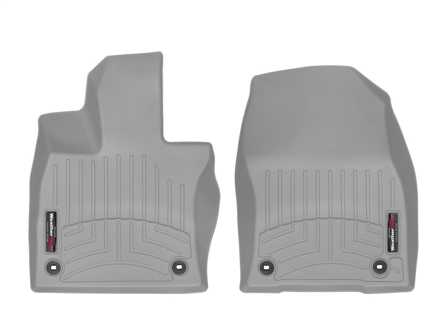 Weathertech - FloorLiner™ DigitalFit® Gray Front & Rear Set 19-25 Lexus UX - 461517-1-2