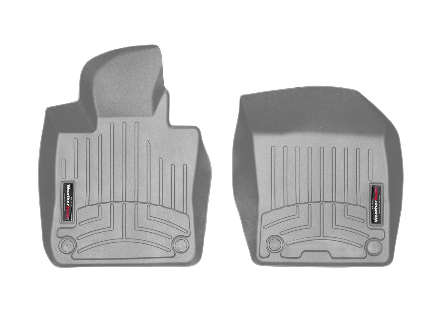 Weathertech - FloorLiner™ DigitalFit® Gray Front & Rear Set 19-25 Volvo S60 / 20-25 Volvo V60 - 461525-1-3