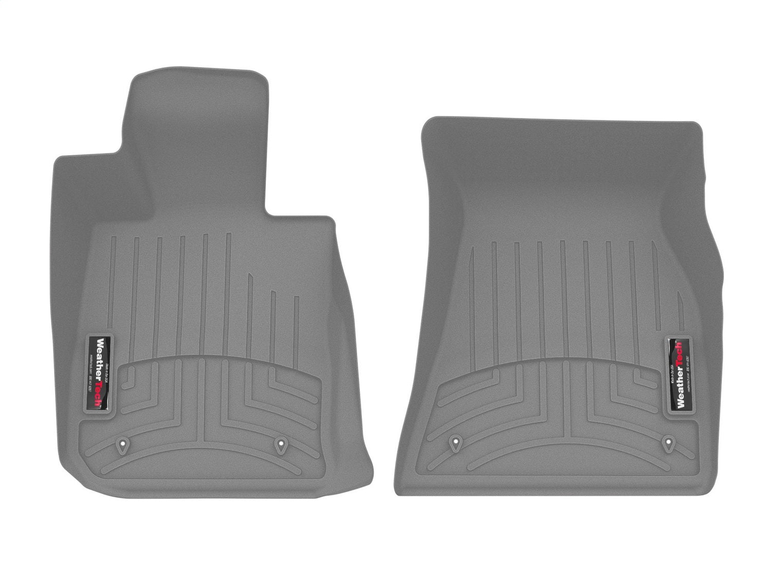 Weathertech - FloorLiner™ DigitalFit® Gray Front & Rear Set 19-20 BMW 3-Series - 461530-1-2