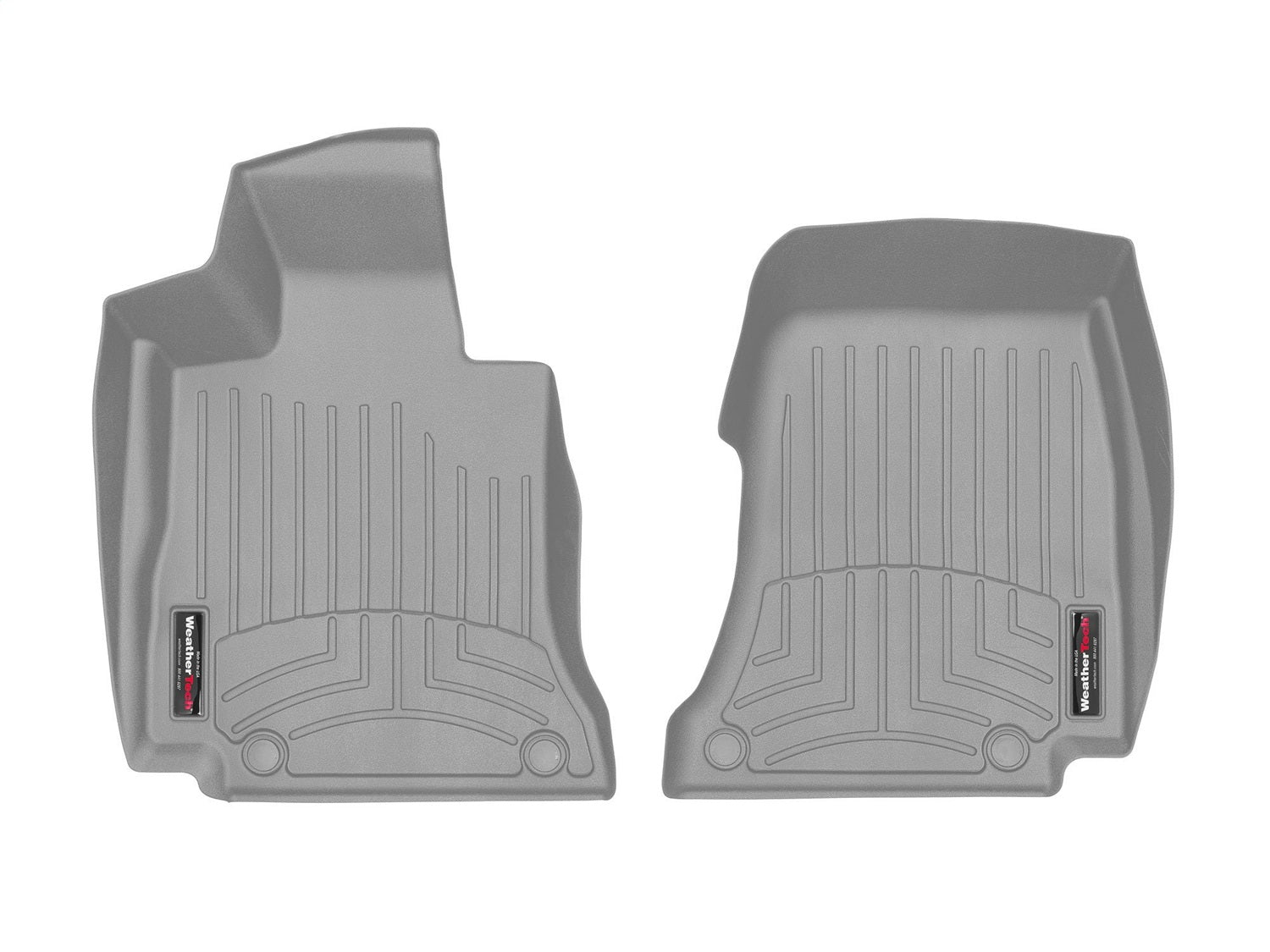 Weathertech - FloorLiner™ DigitalFit® Gray Front & Rear Set 19-26 Mercedes Benz AMG-GT - 461535-1-2
