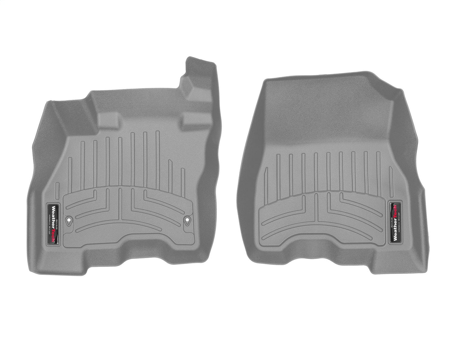Weathertech - FloorLiner™ DigitalFit® Gray Front & Rear Set 18-25 Nissan LEAF - 4615401-465502