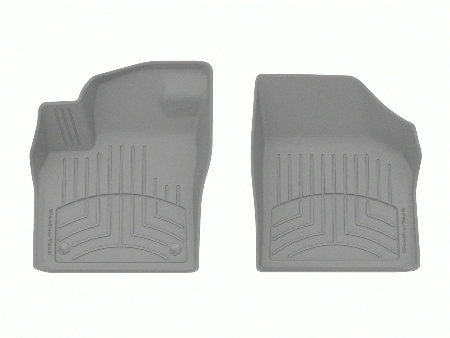 Weathertech - FloorLiner™ HP - Gray Front 19-26 Volkswagen Atlas / 20-26 Volkswagen Atlas-Cross-Sport - 4615501IM
