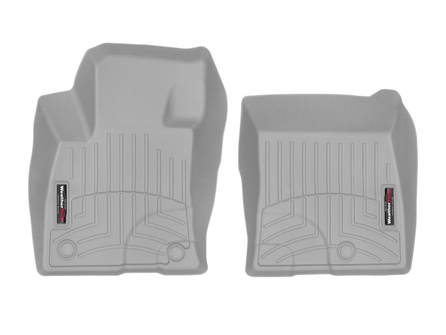 Weathertech - FloorLiner™ DigitalFit® Gray Front & Rear Set 20-22 Ford Escape - 461587-1-2