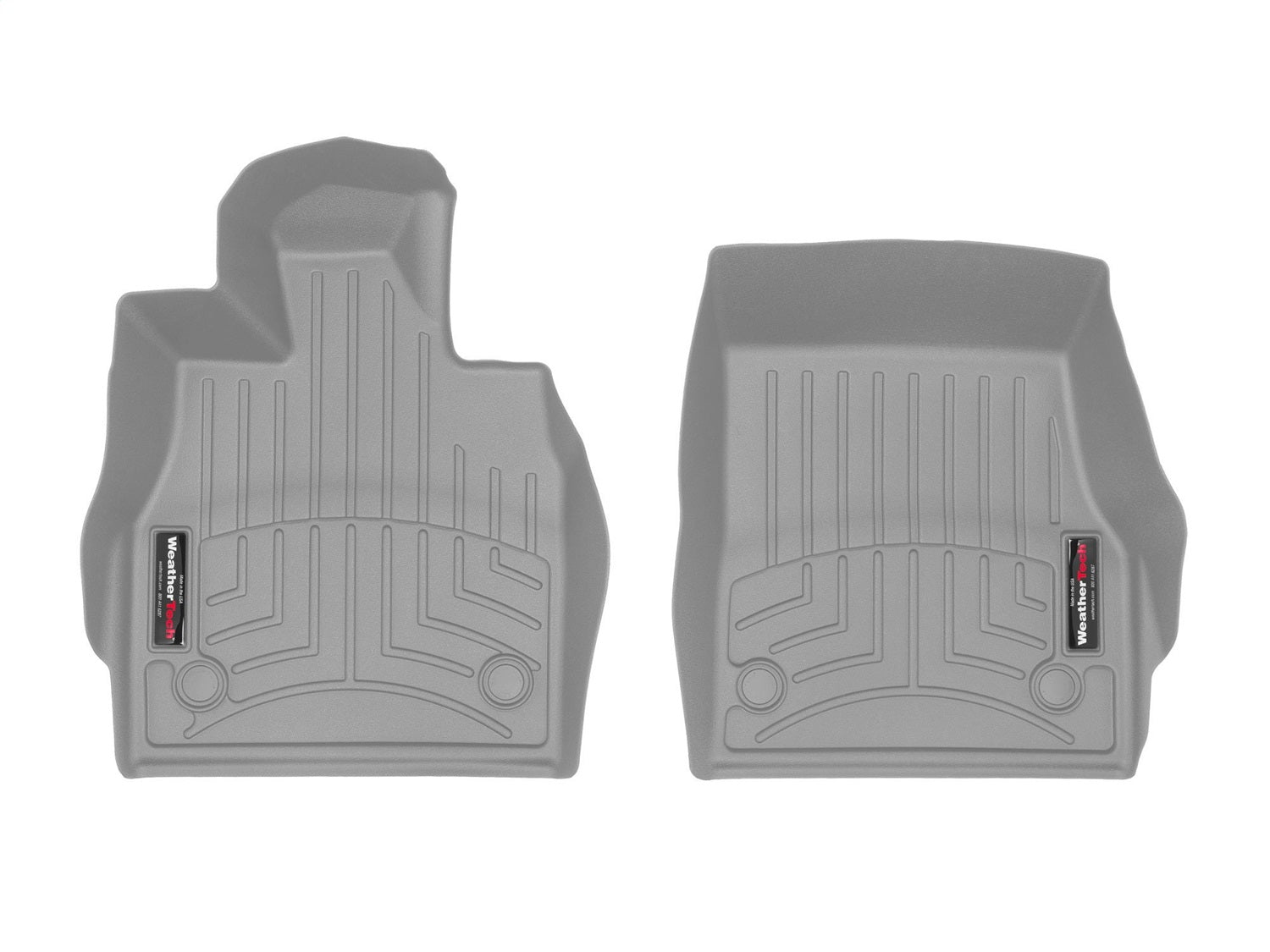 Weathertech - FloorLiner™ DigitalFit® - Gray Front 20-26 Chevrolet Corvette - 4616221