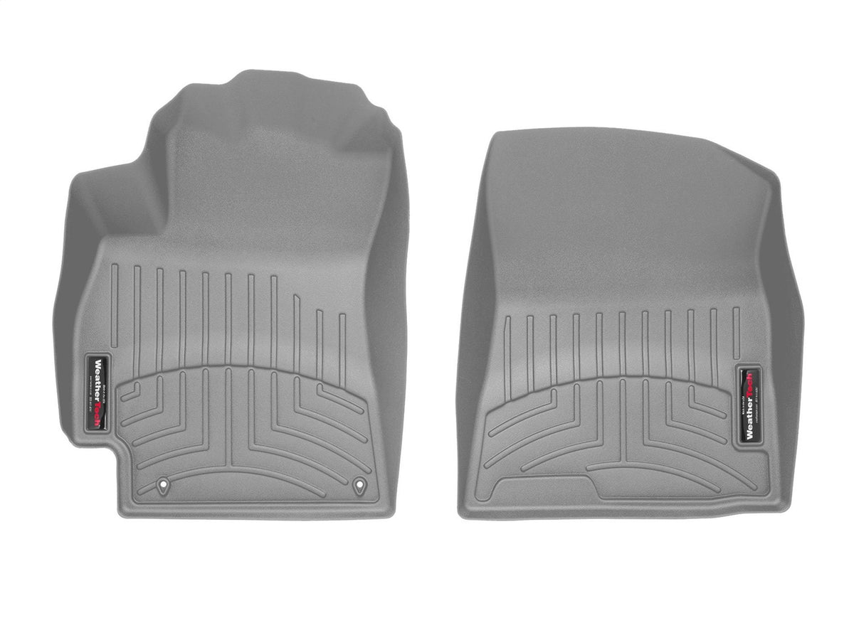 Weathertech - FloorLiner™ DigitalFit® Gray Front & Rear Set 21-26 Hyundai Elantra / 22-26 Hyundai Elantra-N - 461652-1-2