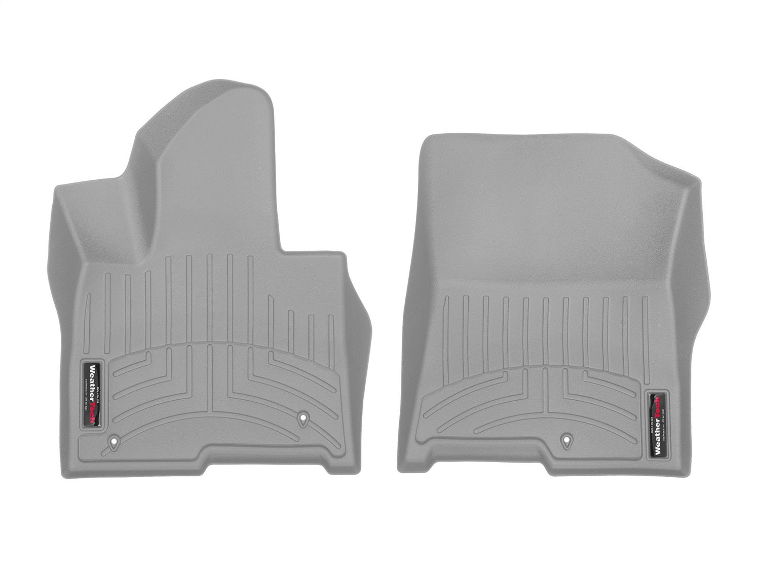Weathertech - FloorLiner™ DigitalFit® Gray Front & Rear Set 21-26 Kia Sorento - 461654-1-2