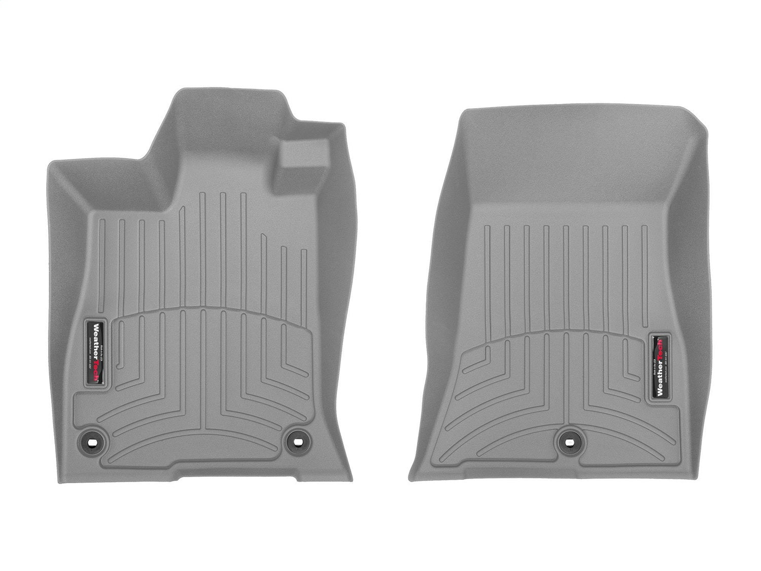Weathertech - FloorLiner™ DigitalFit® Gray Front & Rear Set 21-25 Acura TLX - 461655-1-2