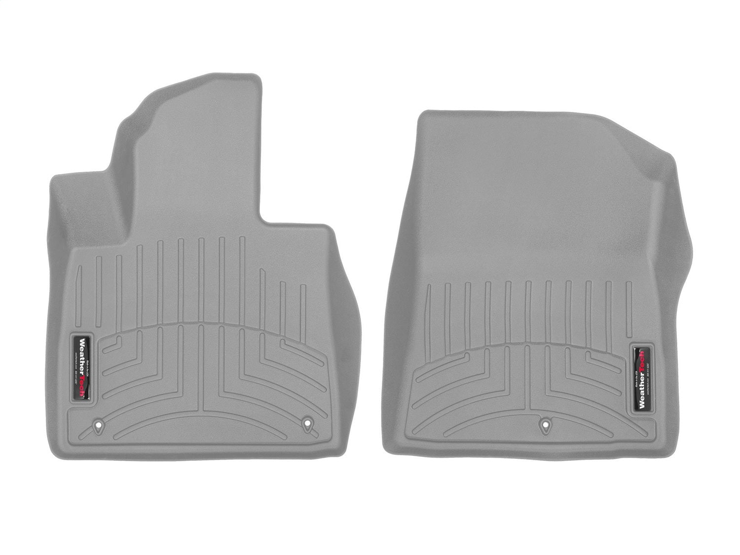 Weathertech - FloorLiner™ DigitalFit® Gray Front & Rear Set 21-23 Hyundai Santa-Fe - 461656-1-2