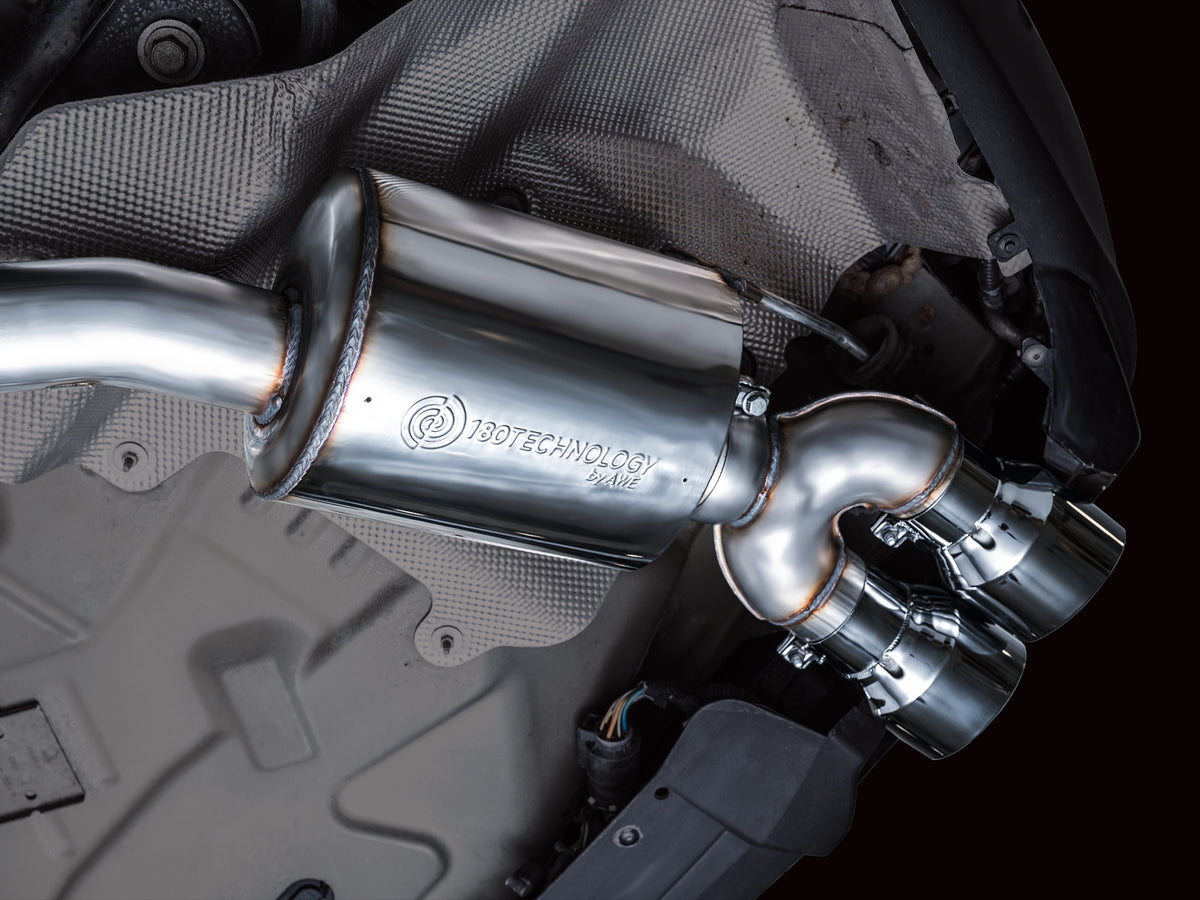 AWE Tuning 2020+ Ford Explorer ST Touring Edition Exhaust w/ Chrome Silver Tips - 3015-42625