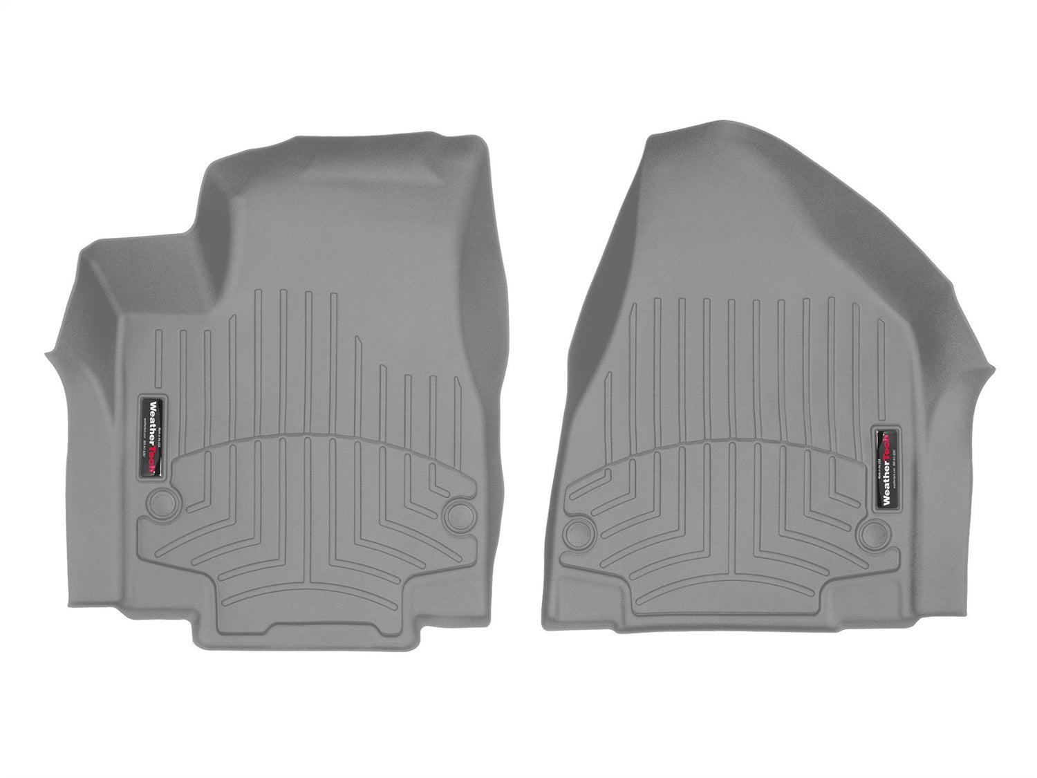 Weathertech - FloorLiner™ DigitalFit® Gray Front Set 21-25 Chrysler Pacifica - 4616621-469453