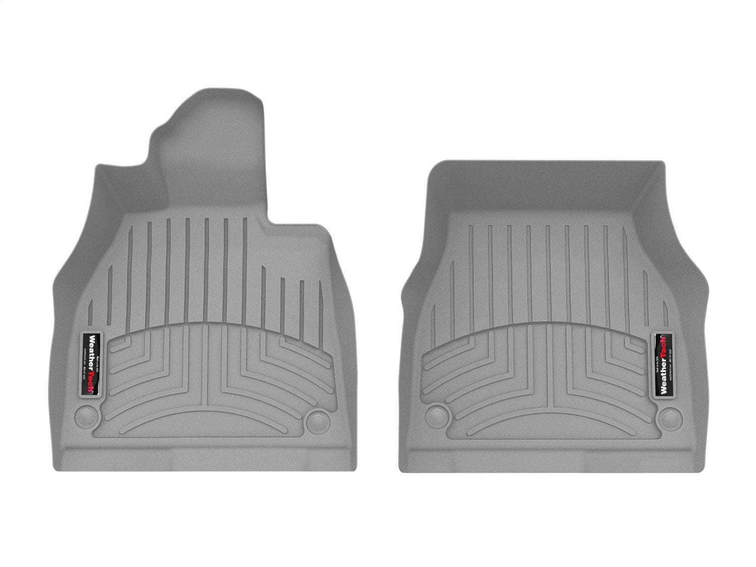 Weathertech - FloorLiner™ DigitalFit® Gray Front & Rear Set 22-23 Mercedes Benz EQS - 461709-1-2