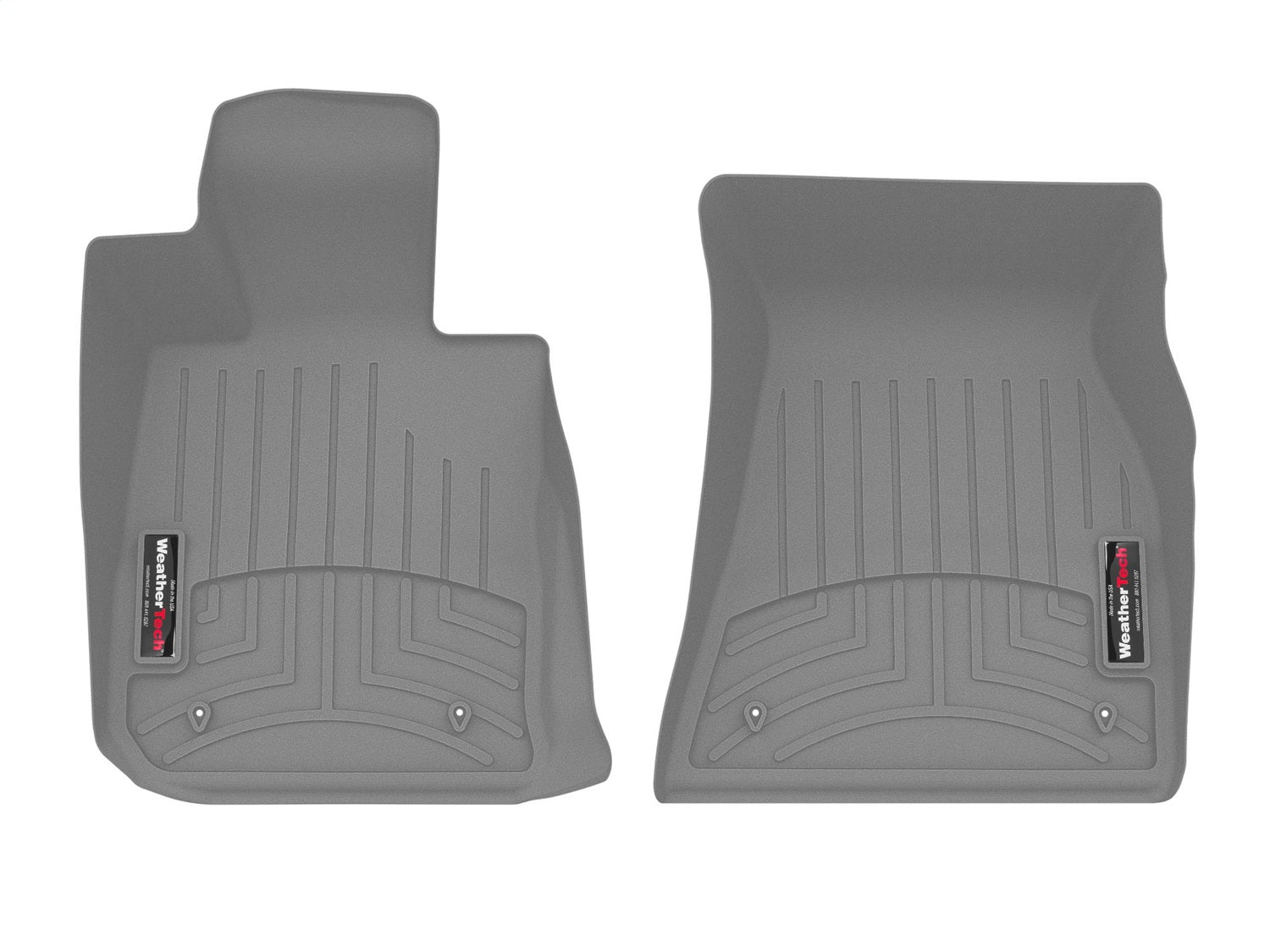 Weathertech - FloorLiner™ DigitalFit® Gray Front & Rear Set 22-26 BMW 4-Series - 4617121-4615302