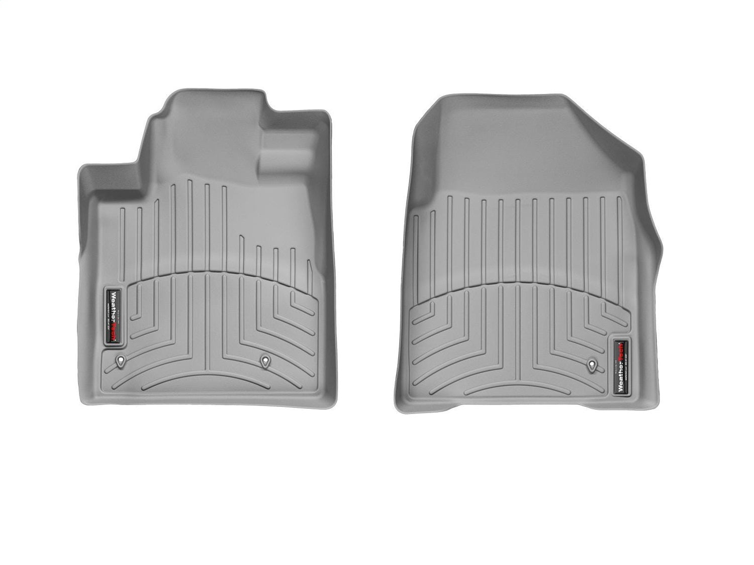 Weathertech - FloorLiner™ DigitalFit® - Gray Front 09-15 Honda Pilot - 461741