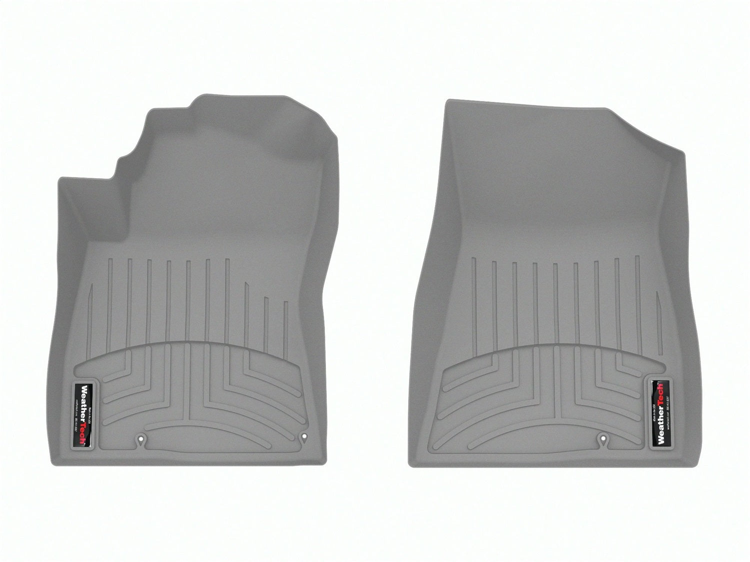 Weathertech - FloorLiner™ DigitalFit® Gray Front & Rear Set 23-25 Kia Niro - 461776-1-3