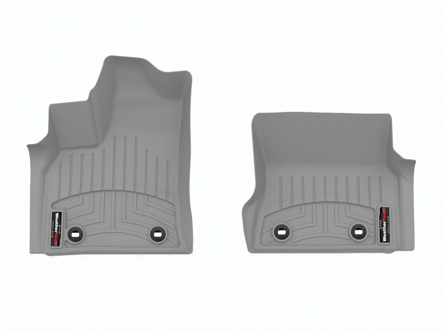 Weathertech - FloorLiner™ DigitalFit® Gray Front & Rear Set 22-23 Lexus LX - 461785-1-2