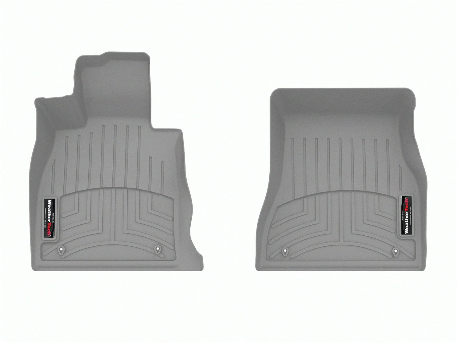 Weathertech - FloorLiner™ DigitalFit® Gray Front & Rear Set 24-25 BMW 7-Series / 23-25 BMW i7 - 461790-1-2