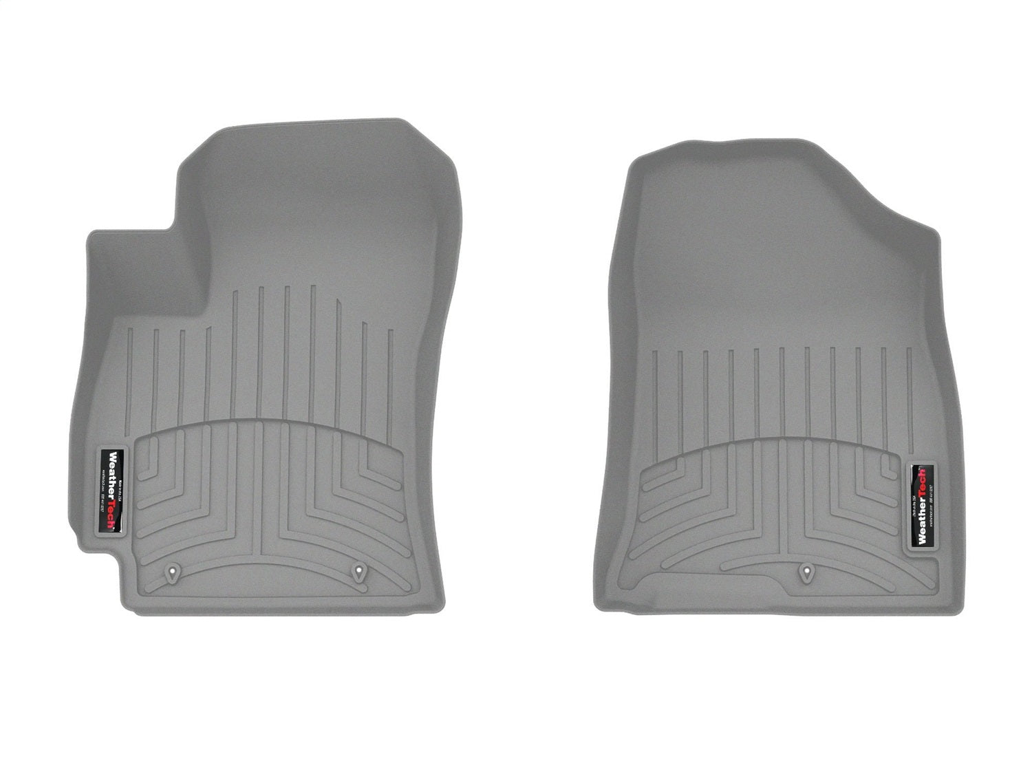 Weathertech - FloorLiner™ DigitalFit® Gray Front & Rear Set 24-26 Hyundai Kona - 461838-1-2IM
