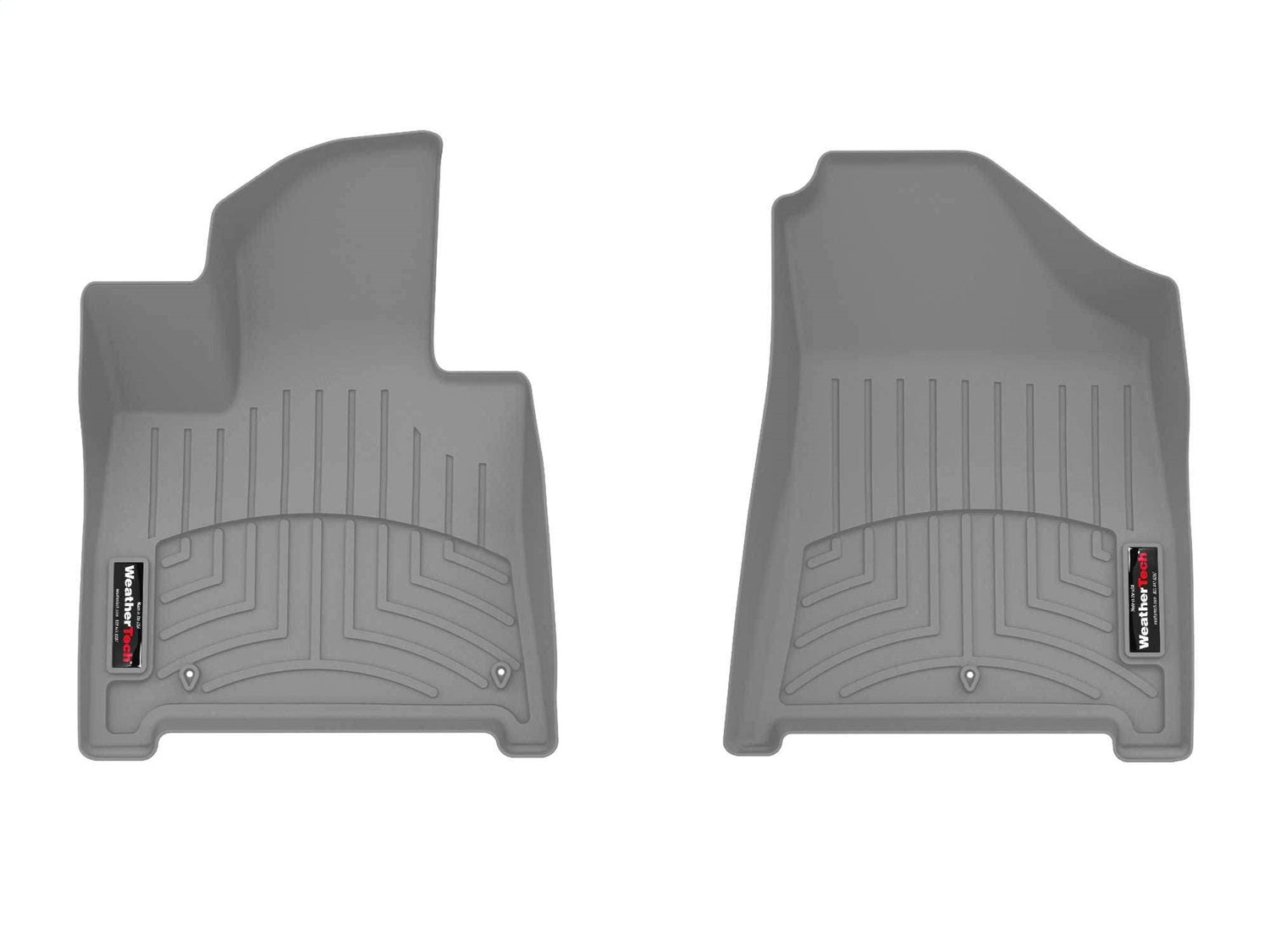 Weathertech - FloorLiner™ DigitalFit® Gray Front & Rear Set 24-26 Hyundai Santa-Fe - 461865-1-2IM
