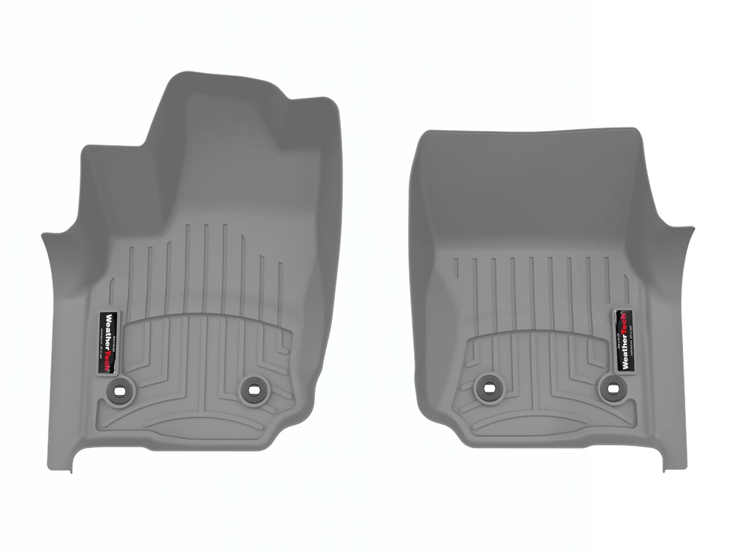 Weathertech - FloorLiner™ DigitalFit® Gray Front & Rear Set 25 Toyota 4Runner - 461919-1-4IM