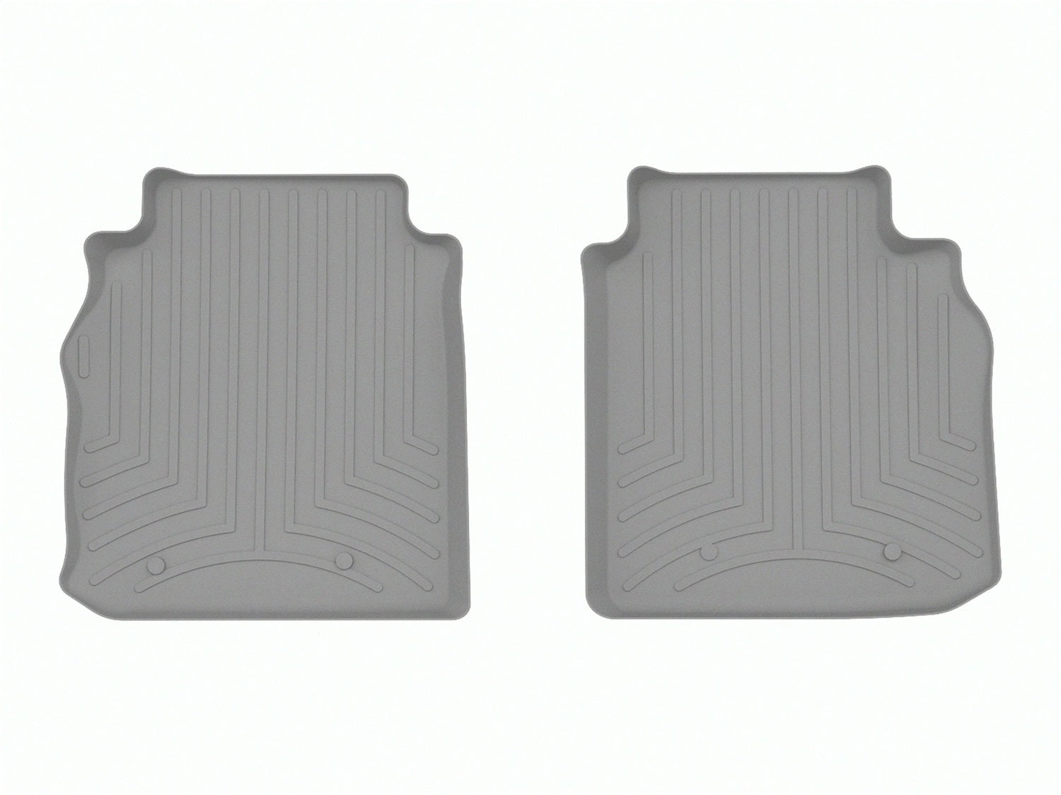 Weathertech - FloorLiner™ DigitalFit® - Gray Rear 04-13 Maserati Quattroporte - 462012