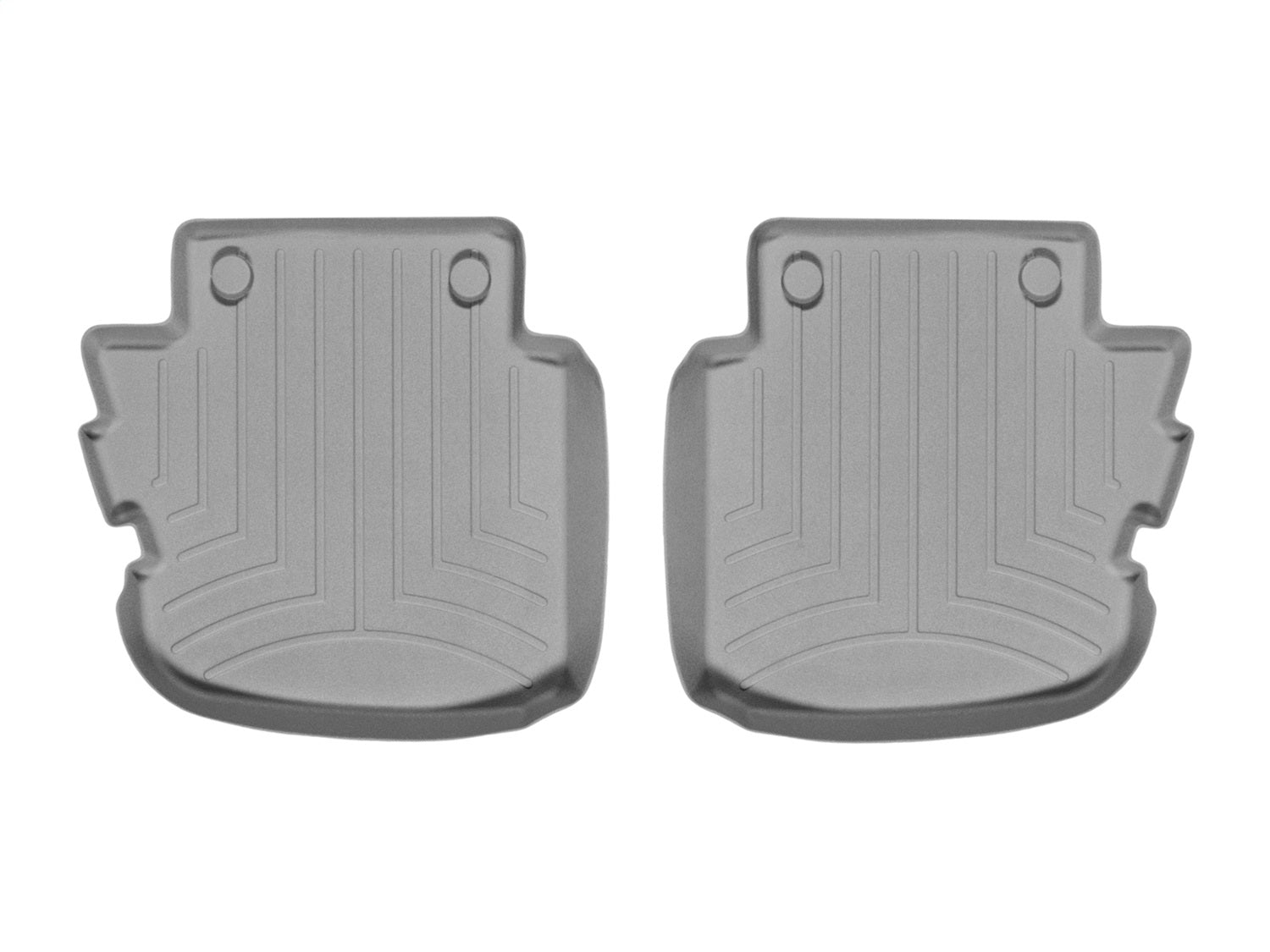 Weathertech - FloorLiner™ DigitalFit® - Gray Rear 12-18 Maserati GranTurismo - 462023
