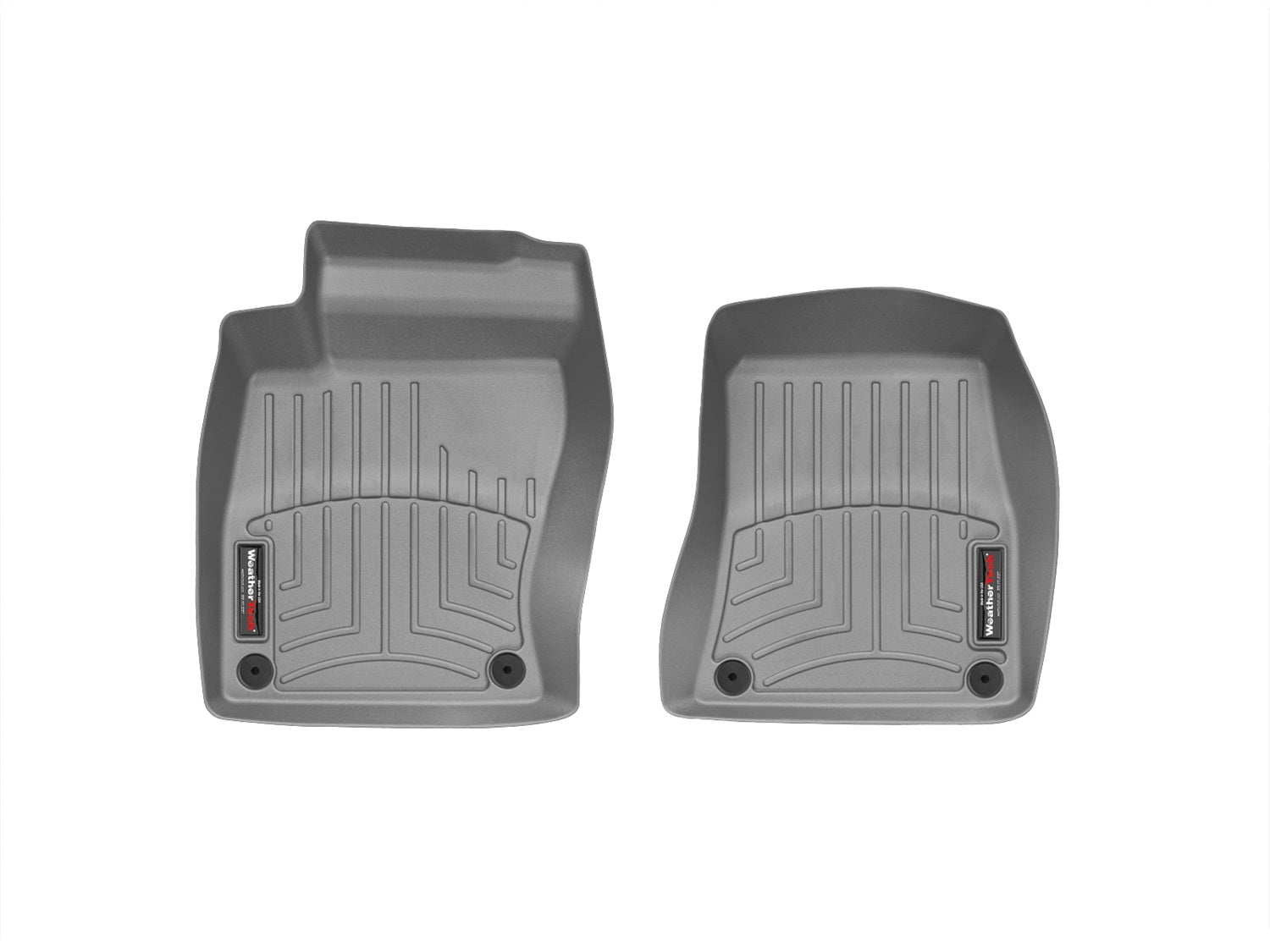 Weathertech - FloorLiner™ DigitalFit® Gray Front & Rear Set 04-10 Audi A8 - 46220-1-3