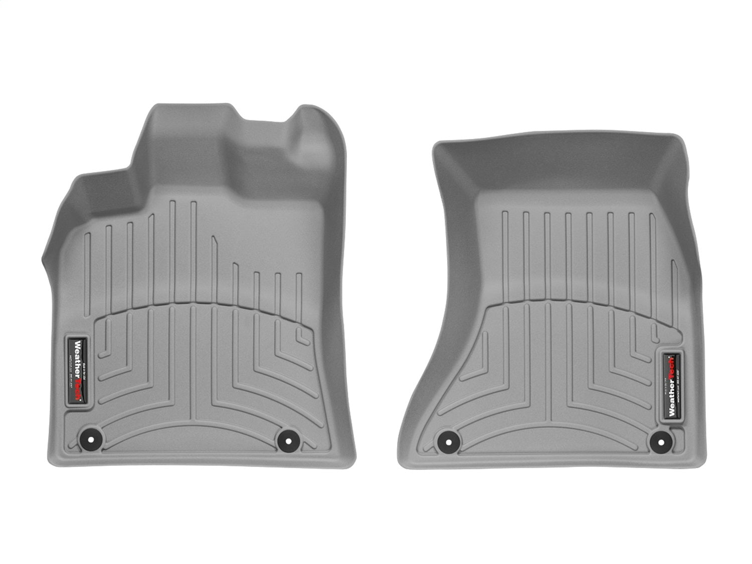 Weathertech - FloorLiner™ DigitalFit® Gray Front & Rear Set 15-26 Porsche Macan - 46230-1-3