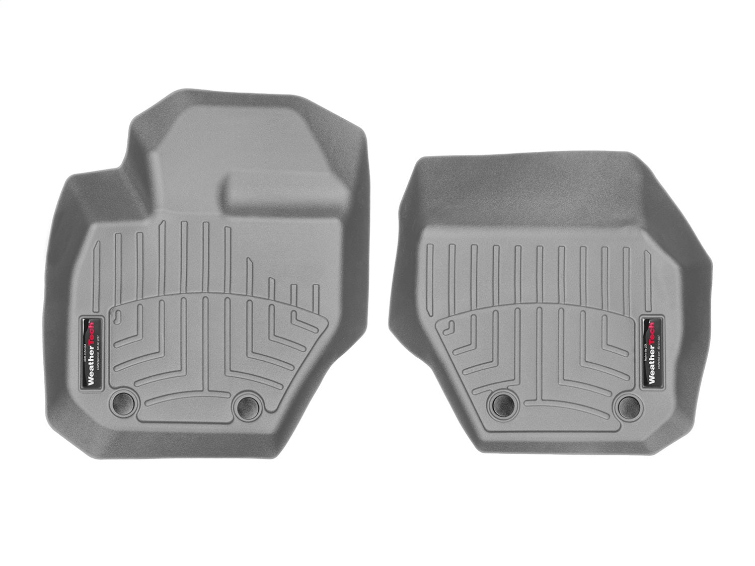 Weathertech - FloorLiner™ DigitalFit® Gray Front & Rear Set 10-17 Volvo XC60 - 46234-1-2