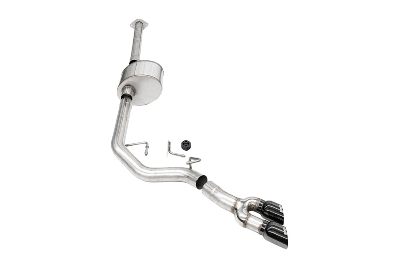 Corsa 15-20 Ford F-150 5.0L (157in WB) 3.0in Lightning Exit Catback w/ 3.5in Twin Black PVD Pro Tips - 21332BLK