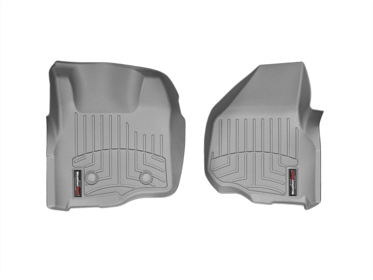 Weathertech - FloorLiner™ DigitalFit® Gray Front & Rear Set for F-250 / F-350 / F-450-Super-Duty / F-550-Super-Duty - 46