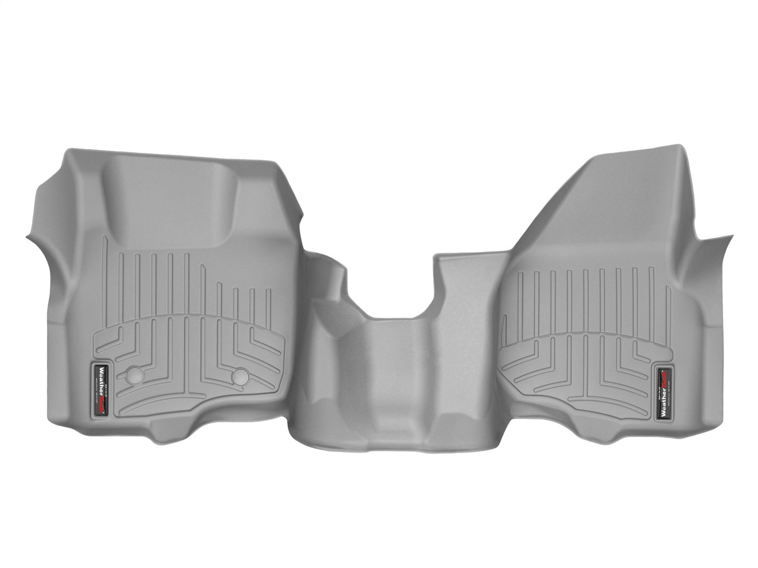 Weathertech - FloorLiner™ DigitalFit® Gray Front & Rear Set 11-12 Ford F-250 / 11-12 Ford F-350 - 463291-463053