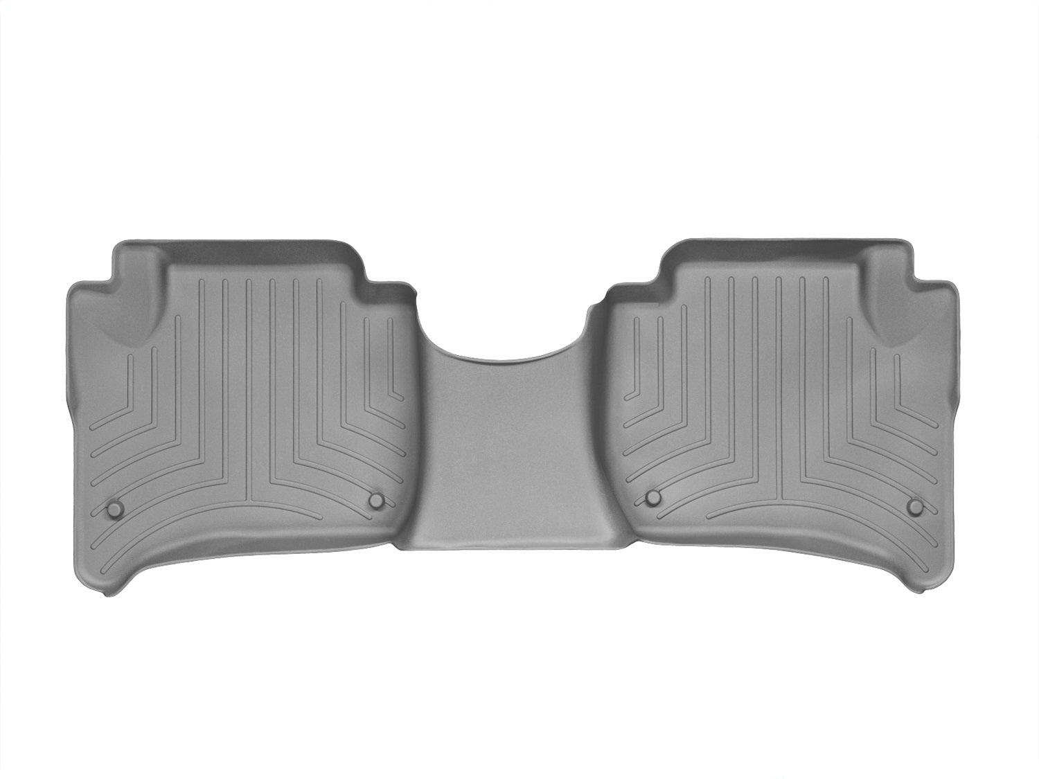 Weathertech - FloorLiner™ DigitalFit® - Gray Rear 11-18 Porsche Cayenne / 11-17 Volkswagen Touareg - 463332