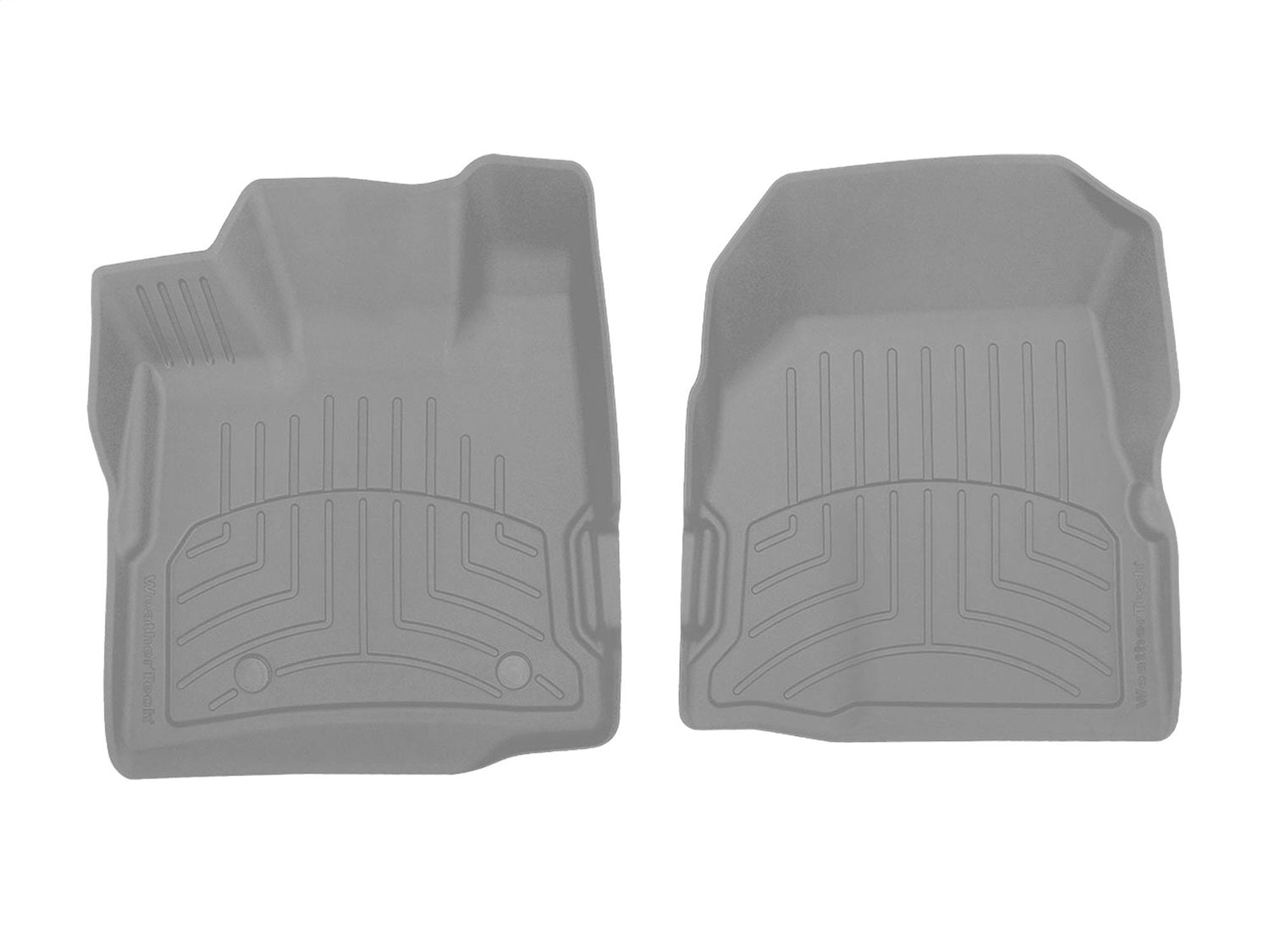 Weathertech - FloorLiner™ HP Gray Front & Rear Set 11-17 Chevrolet Equinox / 11-17 GMC Terrain - 463461IM-462712IM
