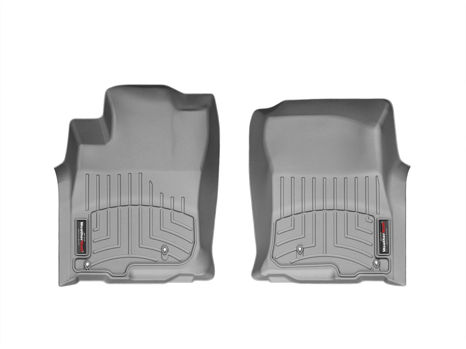 Weathertech - FloorLiner™ DigitalFit® Gray Front & Rear Set 10-13 Lexus GX / 10-12 Toyota 4Runner - 463611-462862