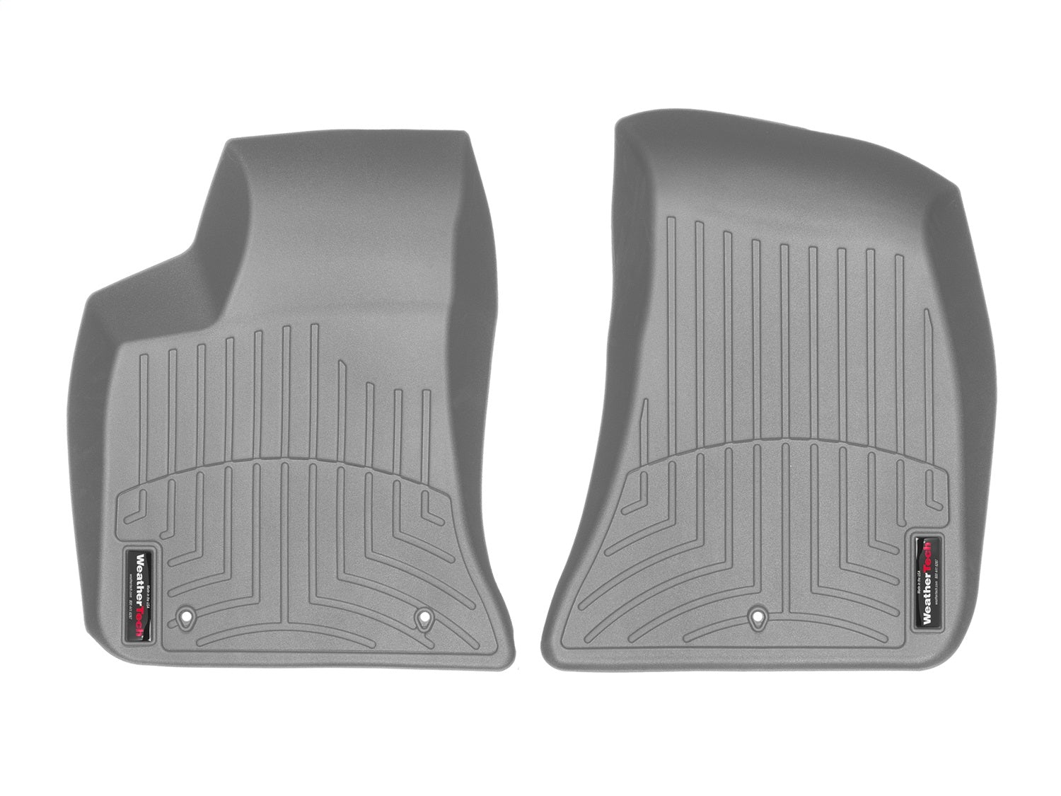 Weathertech - FloorLiner™ DigitalFit® Gray Front & Rear Set 11-23 Chrysler 300 / 11-23 Dodge Charger - 46379-1-2