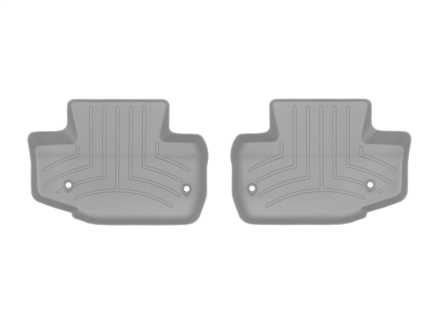 Weathertech - FloorLiner™ DigitalFit® - Gray Rear 17-19 Land Rover Range-Rover-Evoque - 464044