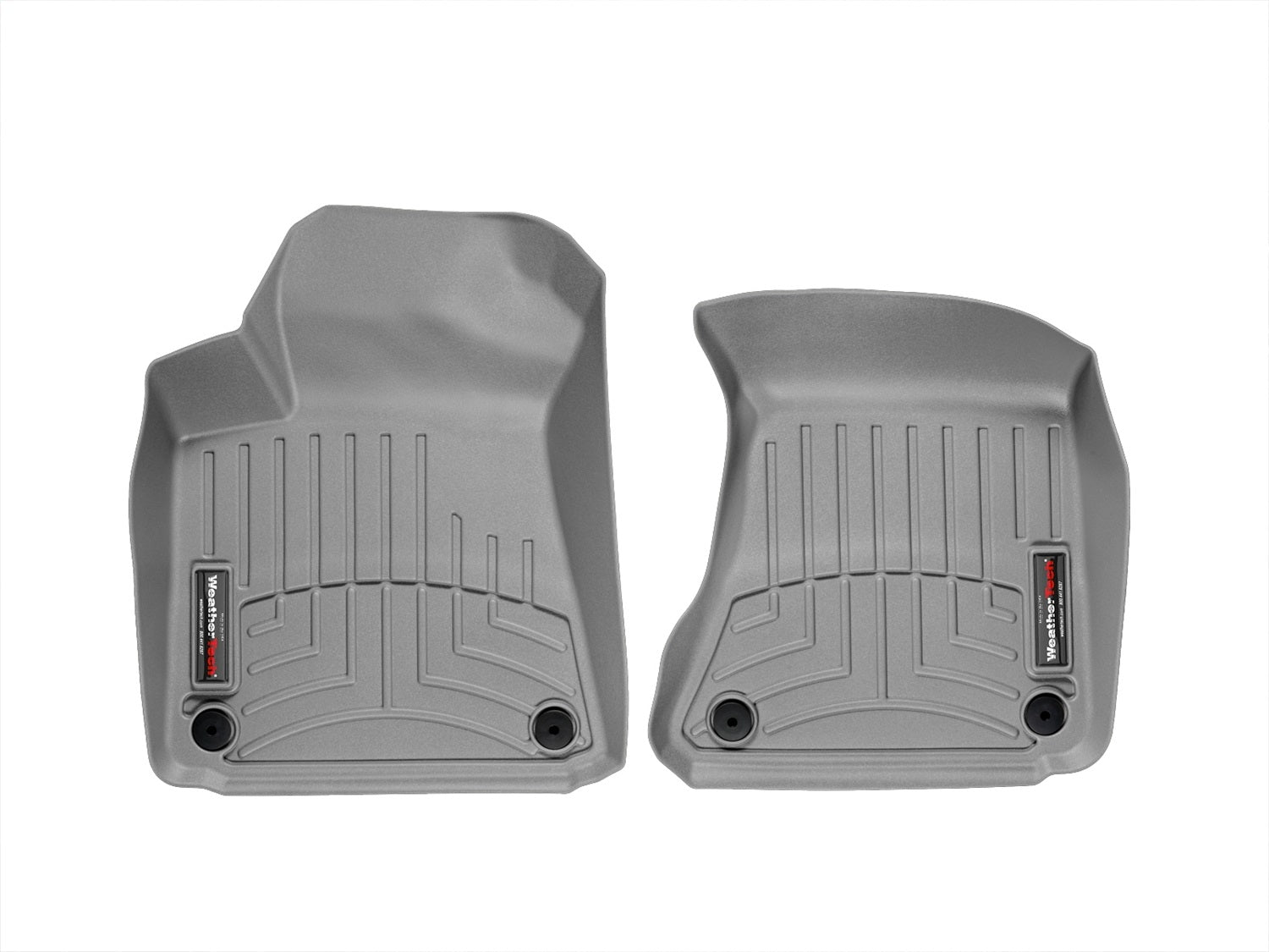 Weathertech - FloorLiner™ DigitalFit® Gray Front & Rear Set 11-18 Audi A8 - 46420-1-2
