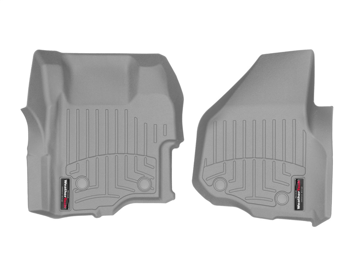 Weathertech - FloorLiner™ DigitalFit® Gray Front & Rear Set for F-250 / F-350 / F-450-Super-Duty / F-550-Super-Duty - 46