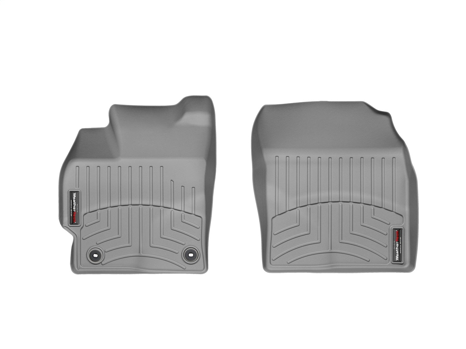 Weathertech - FloorLiner™ DigitalFit® Gray Front & Rear Set 12-15 Toyota Prius - 464271-462562