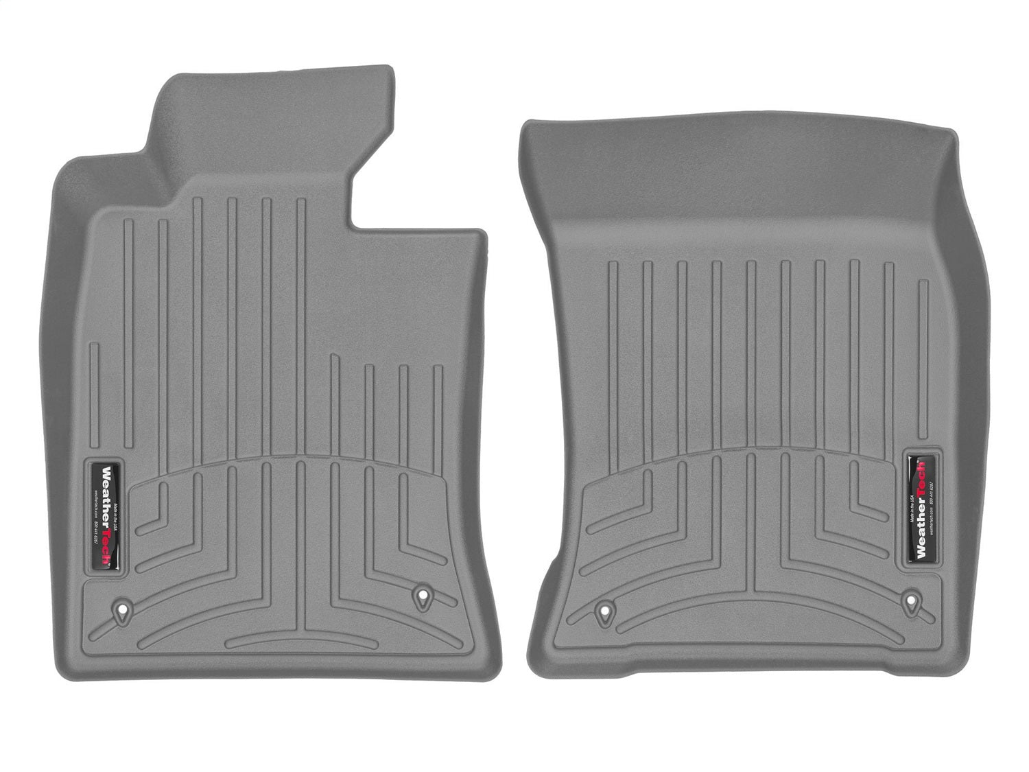 Weathertech - FloorLiner™ DigitalFit® Gray Front & Rear Set 12-15 Mini Cooper - 464301-461364