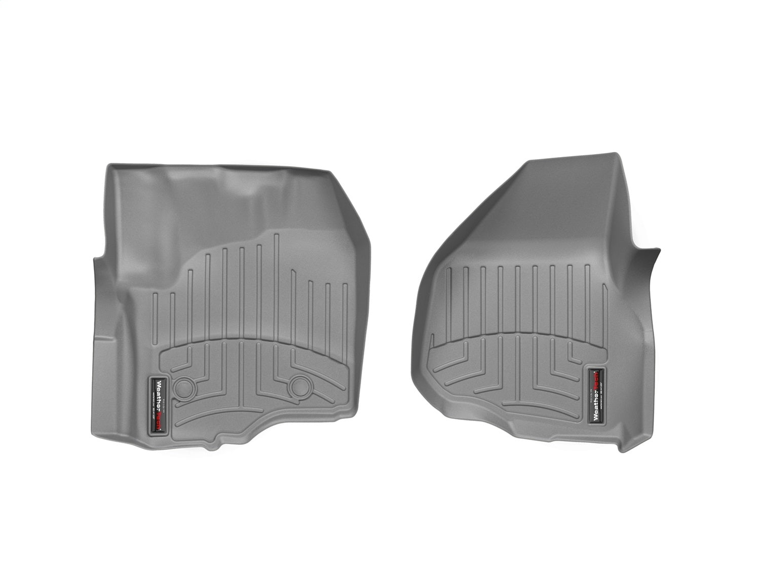 Weathertech - FloorLiner™ DigitalFit® Gray Front & Rear Set for F-250 / F-350 / F-450-Super-Duty / F-550-Super-Duty - 46