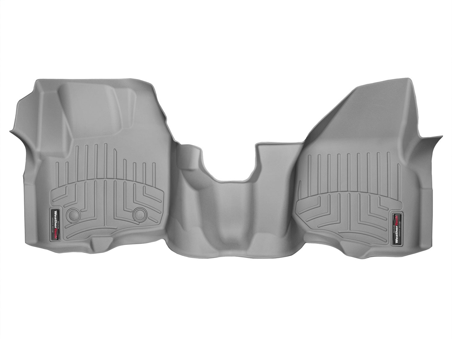 Weathertech - FloorLiner™ DigitalFit® - Gray Front 12-16 Ford F-250 / 12-16 Ford F-350 / 12-16 Ford F-450-Super-Duty - 4