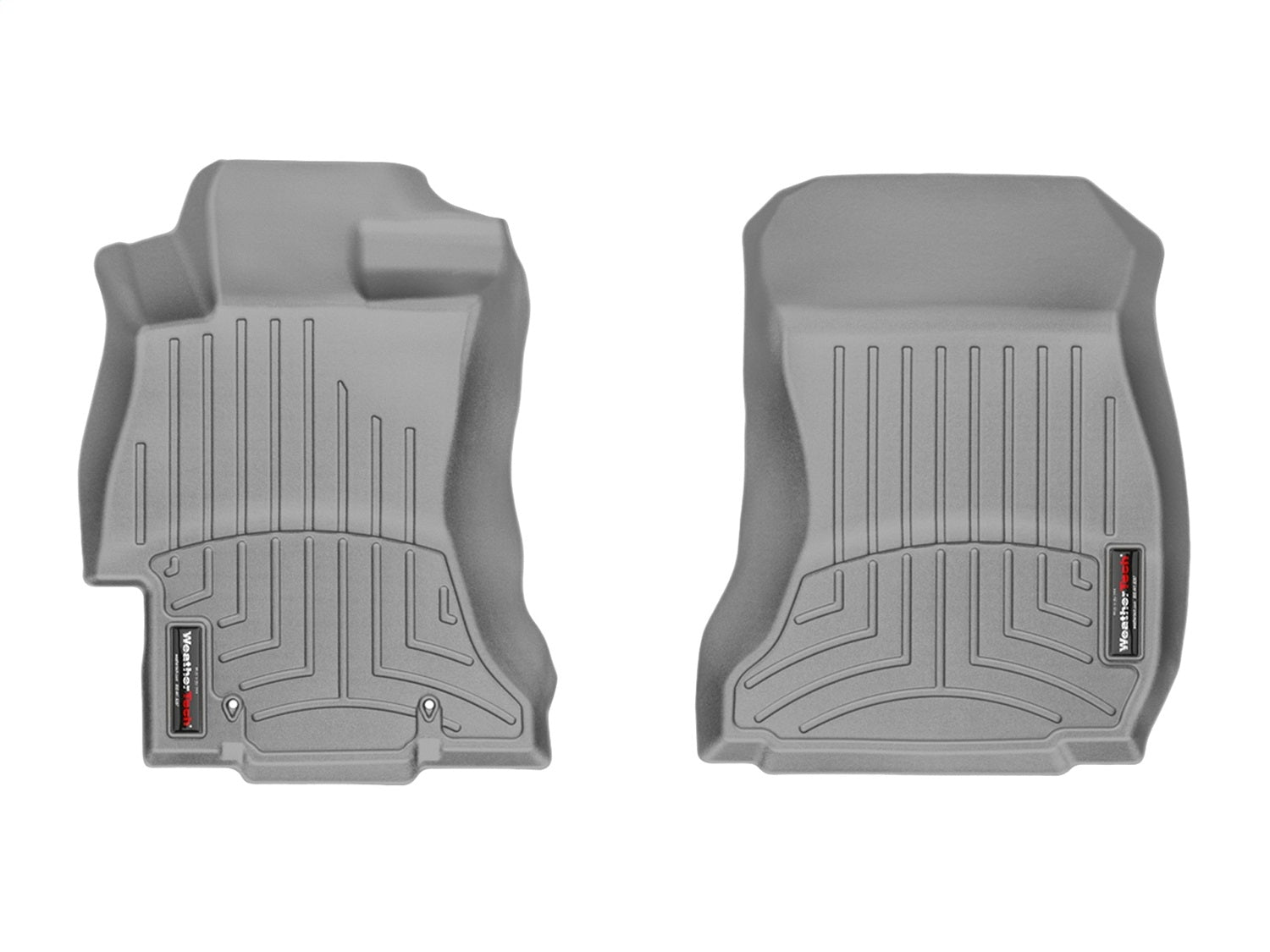 Weathertech - FloorLiner™ DigitalFit® - Gray Front for Crosstrek / Impreza / WRX / WRX-STI - 464391