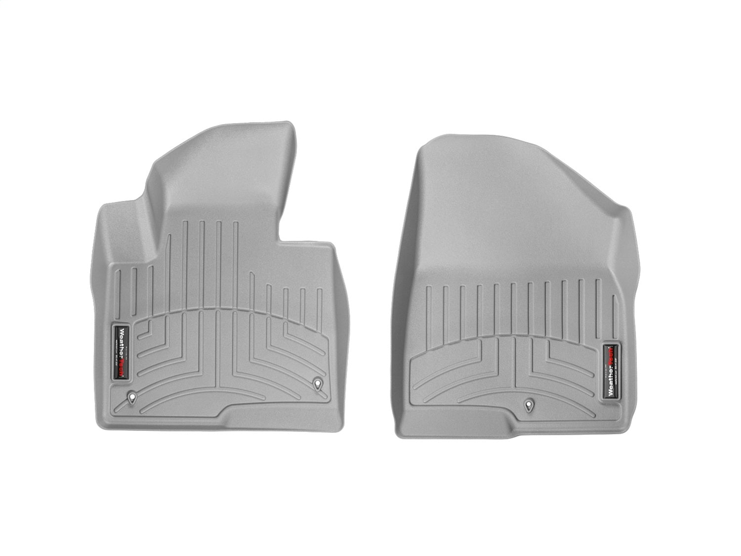 Weathertech - FloorLiner™ DigitalFit® Gray Front & Rear Set 13-19 Hyundai Santa-Fe - 46440-1-3