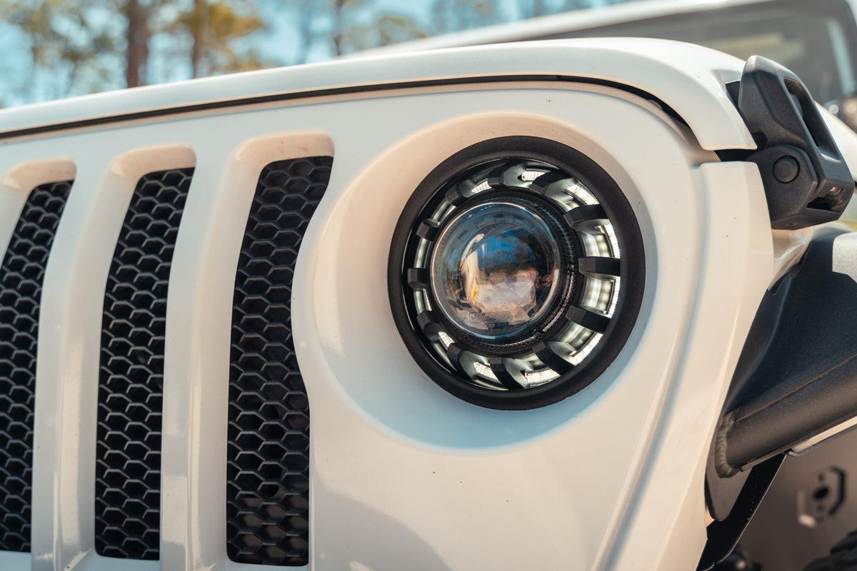 Morimoto - Jeep JL/JT (18+): Super7 Headlights (Pair) - LF517