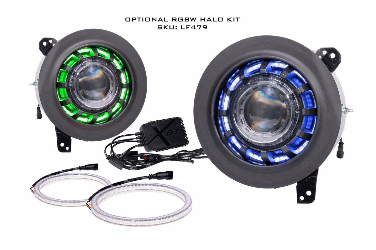 Morimoto - Jeep JL/JT (18+): Super7 Headlights (Pair) - LF517