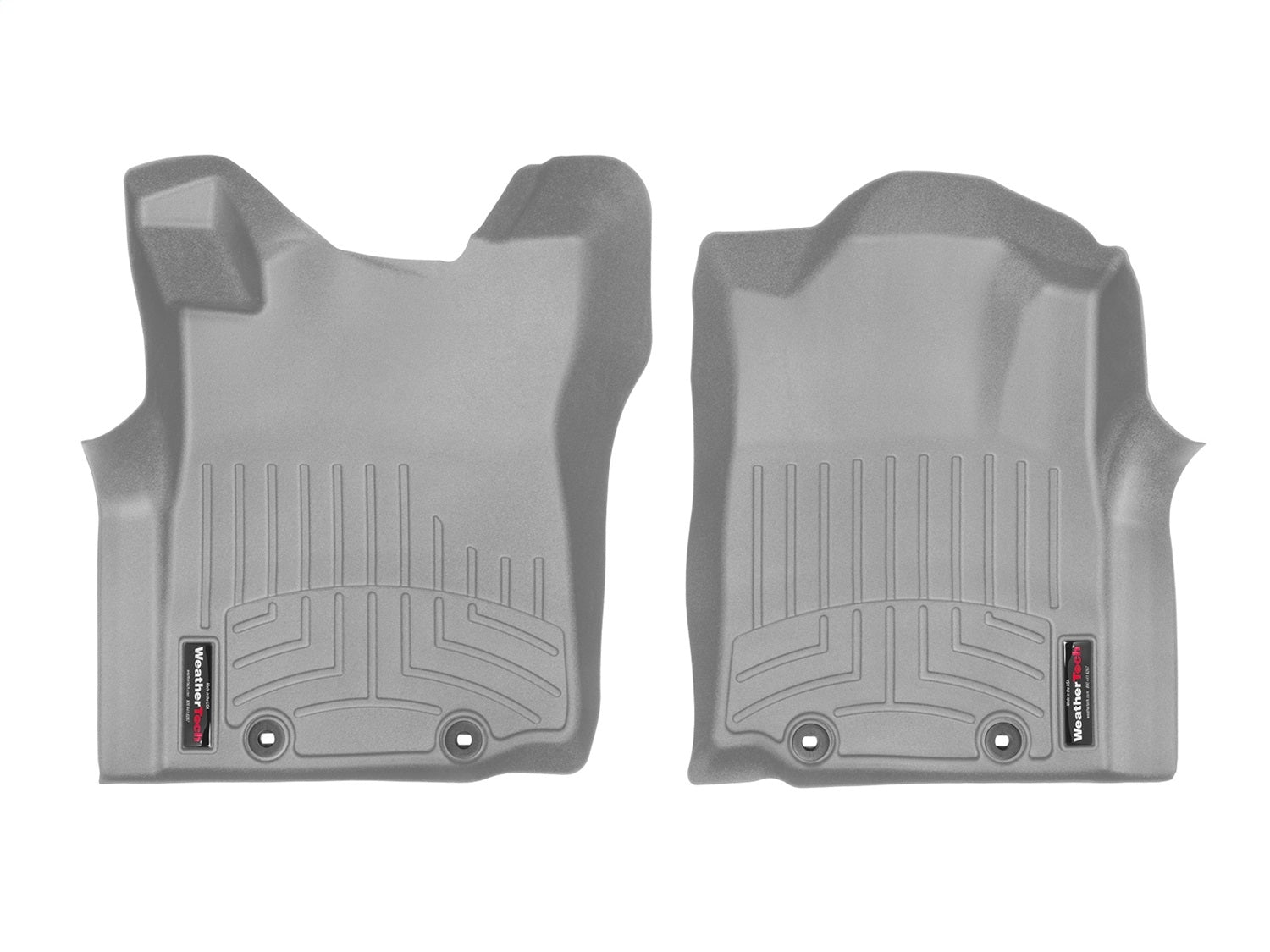 Weathertech - FloorLiner™ DigitalFit® Gray Front & Rear Set 12-15 Toyota Tacoma - 464521-460215