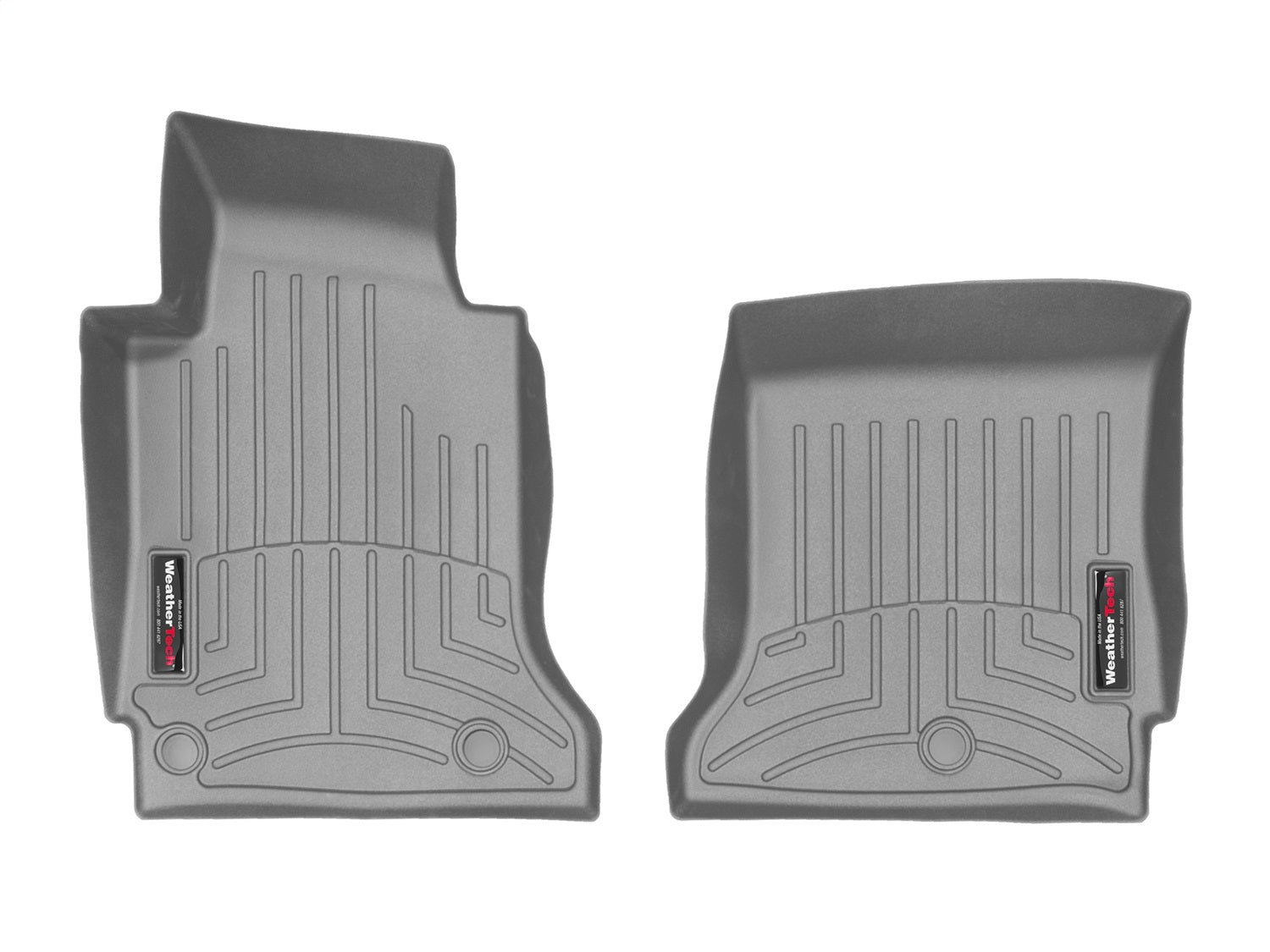 Weathertech - FloorLiner™ DigitalFit® - Gray Front 05-13 Corvette - 464731